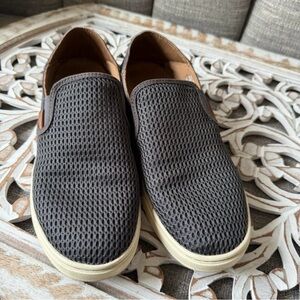 Olukai Women’s  Slip on Gray Sneakers Shoes 38 US 8